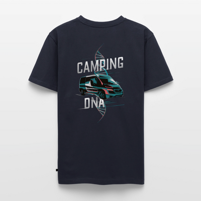 Vanlife Camping DNA - Herren Camping T-Shirt - Navy
