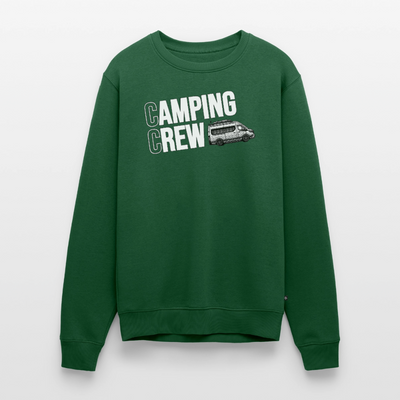 Vanlife Camping Crew - Herren Camping Sweatshirt - Flaschengrün