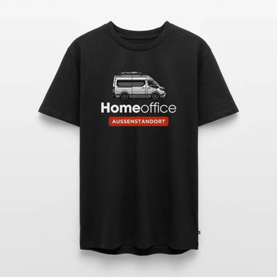 Vanlife Homeoffice - Herren Camping T-Shirt - Schwarz