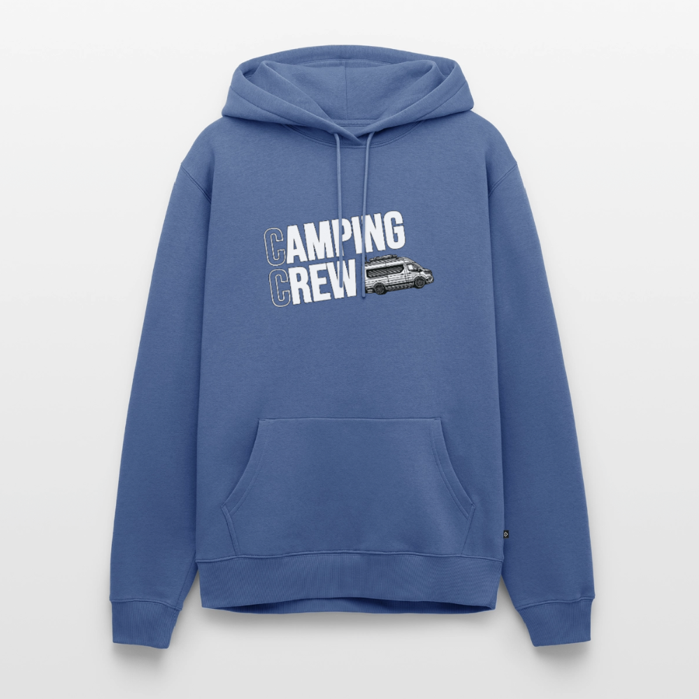 Vanlife Camping Crew - Herren Camping Hoodie - Taubenblau