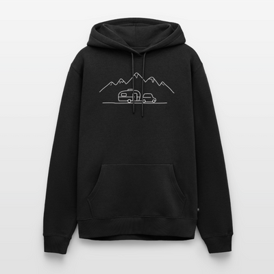Keep it simple - Herren Camping Hoodie - Schwarz