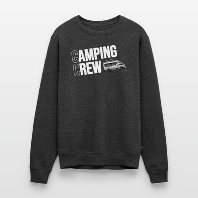 Vanlife Camping Crew - Herren Camping Sweatshirt - Anthrazit meliert