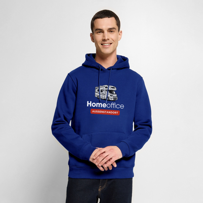 Wohnmobil Homeoffice - Herren Camping Hoodie - Royalblau