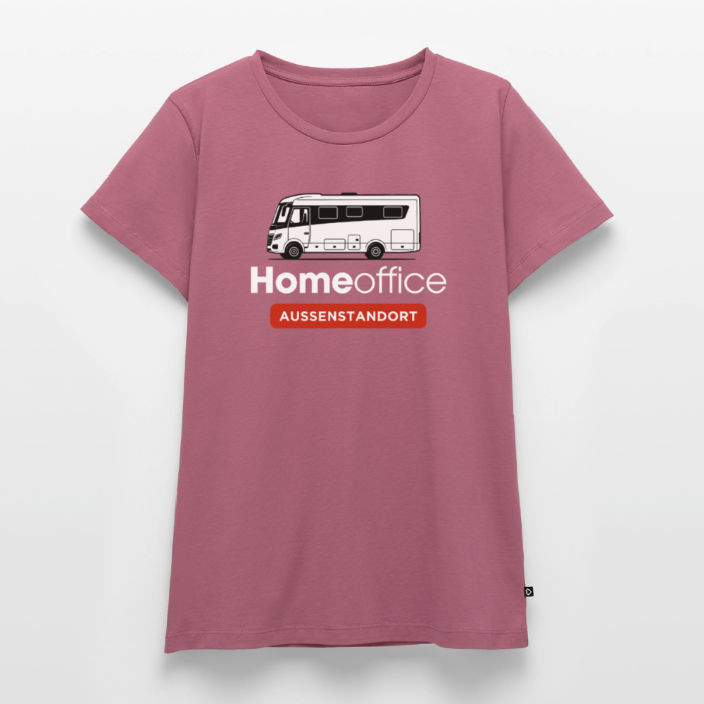 Vollintegriert Homeoffice - Damen Camping T-Shirt - Mauve