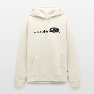 Evolution Wohnwagen - Herren Camping Hoodie - Naturweiß