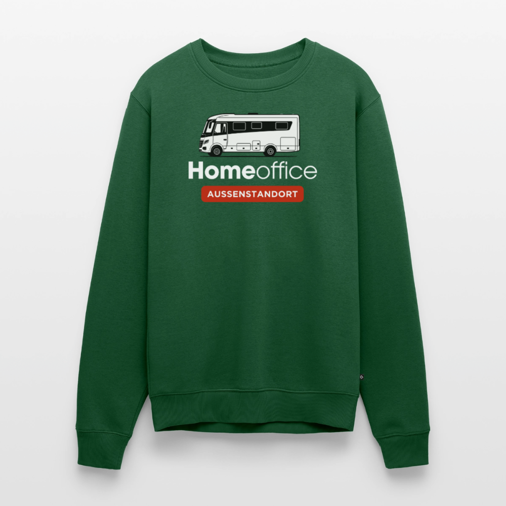 Vollintegriert Homeoffice - Herren Camping Sweatshirt - Flaschengrün