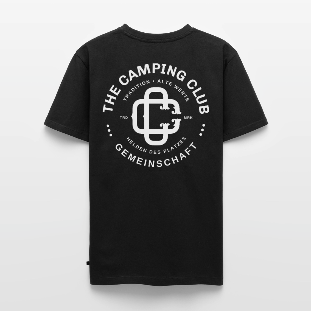 Camping Club - Herren Camping T-Shirt - Schwarz
