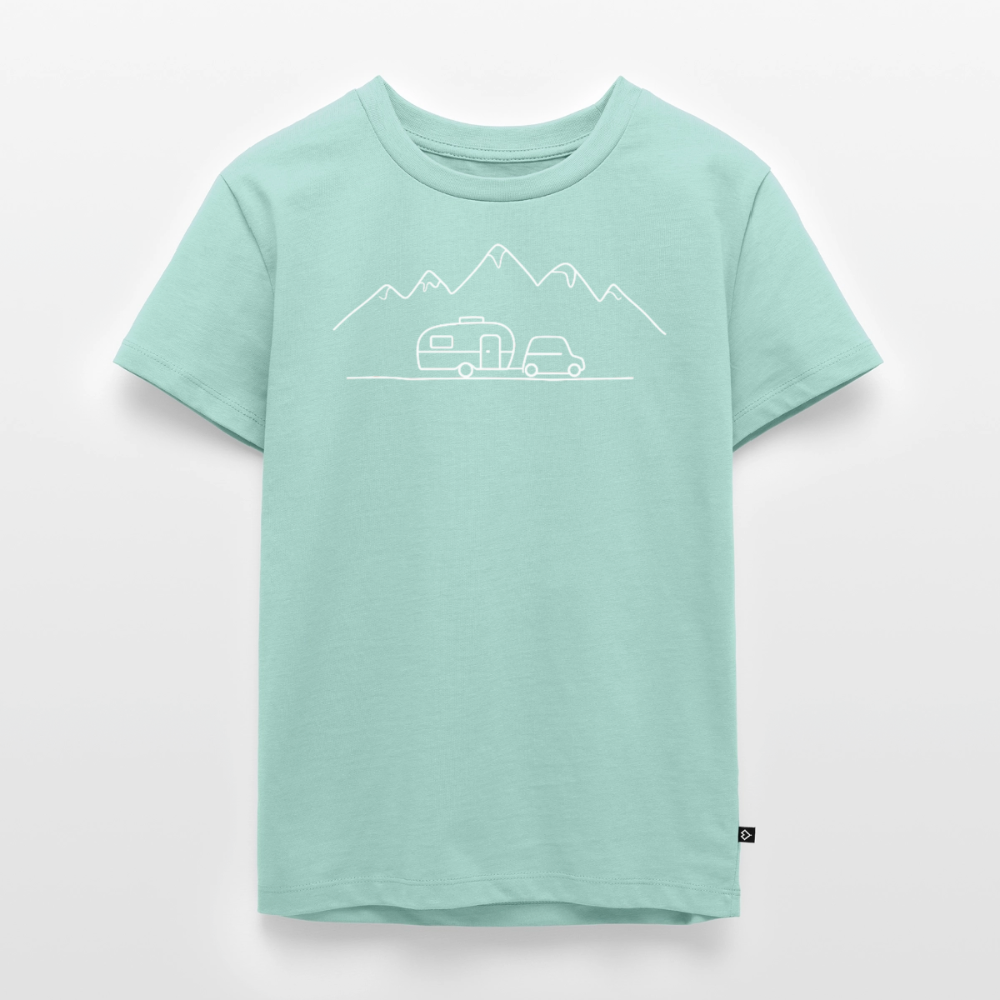 Keep it Simple - Kinder Camping T-Shirt - Mint 