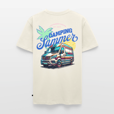 Camping Summer - Herren Camping T-Shirt - Naturweiß