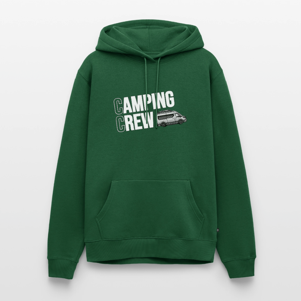 Vanlife Camping Crew - Herren Camping Hoodie - Flaschengrün