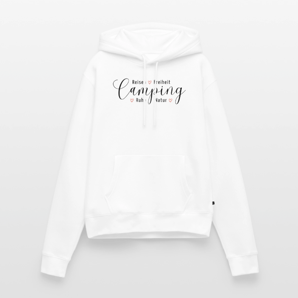 SPOD - Camping Werte - Damen Camping Hoodie - Weiß