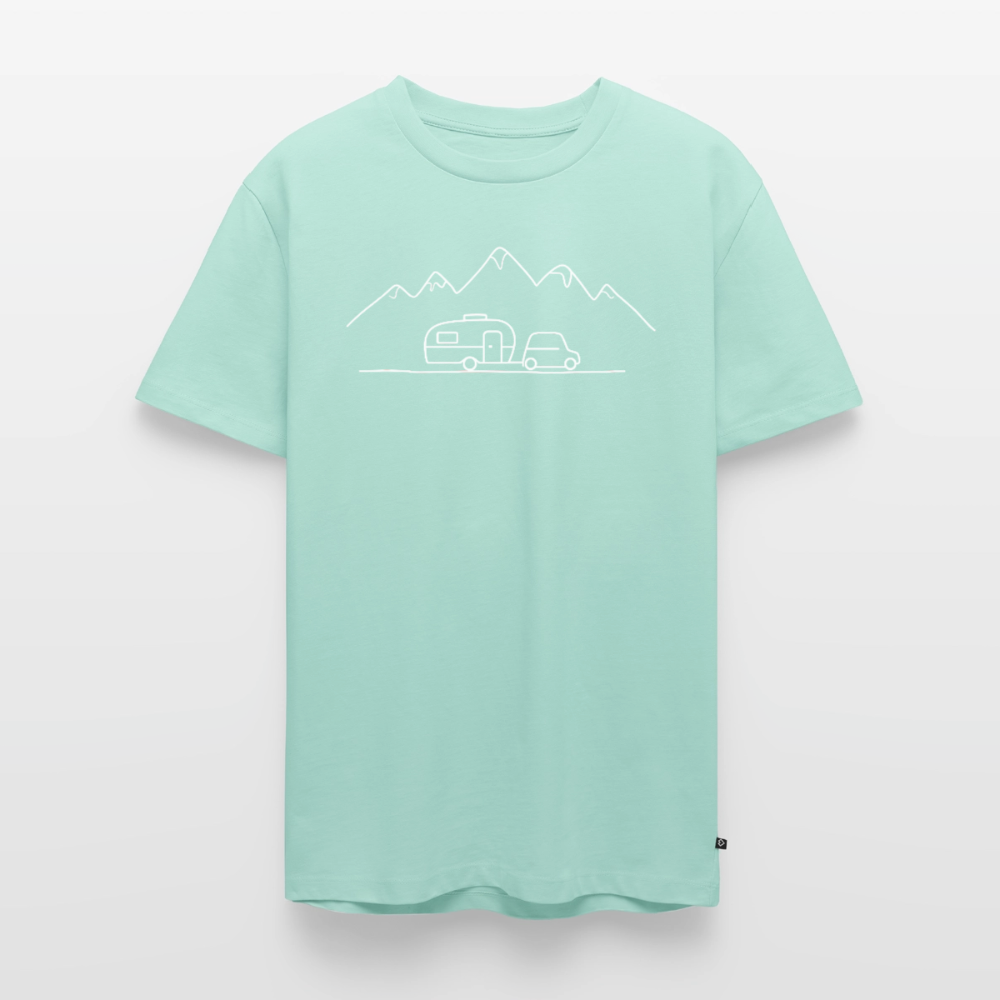 Keep it simple - Herren Camping T-Shirt - Mint 
