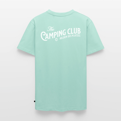 Vintage Camping Club - Herren Camping T-Shirt - Rückendruck - Mint 