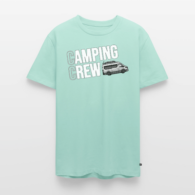 Vanlife Camping Crew - Herren Camping T-Shirt - Mint 