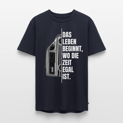 Camping ist Zeitlos - Herren Camping T-Shirt - Vanlife - Navy