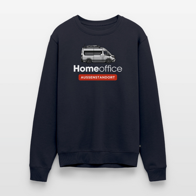 Vanlife Homeoffice - Herren Camping Sweatshirt - Navy