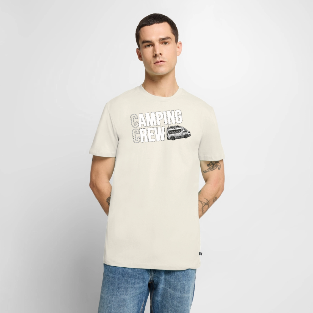 Vanlife Camping Crew - Herren Camping T-Shirt - Naturweiß