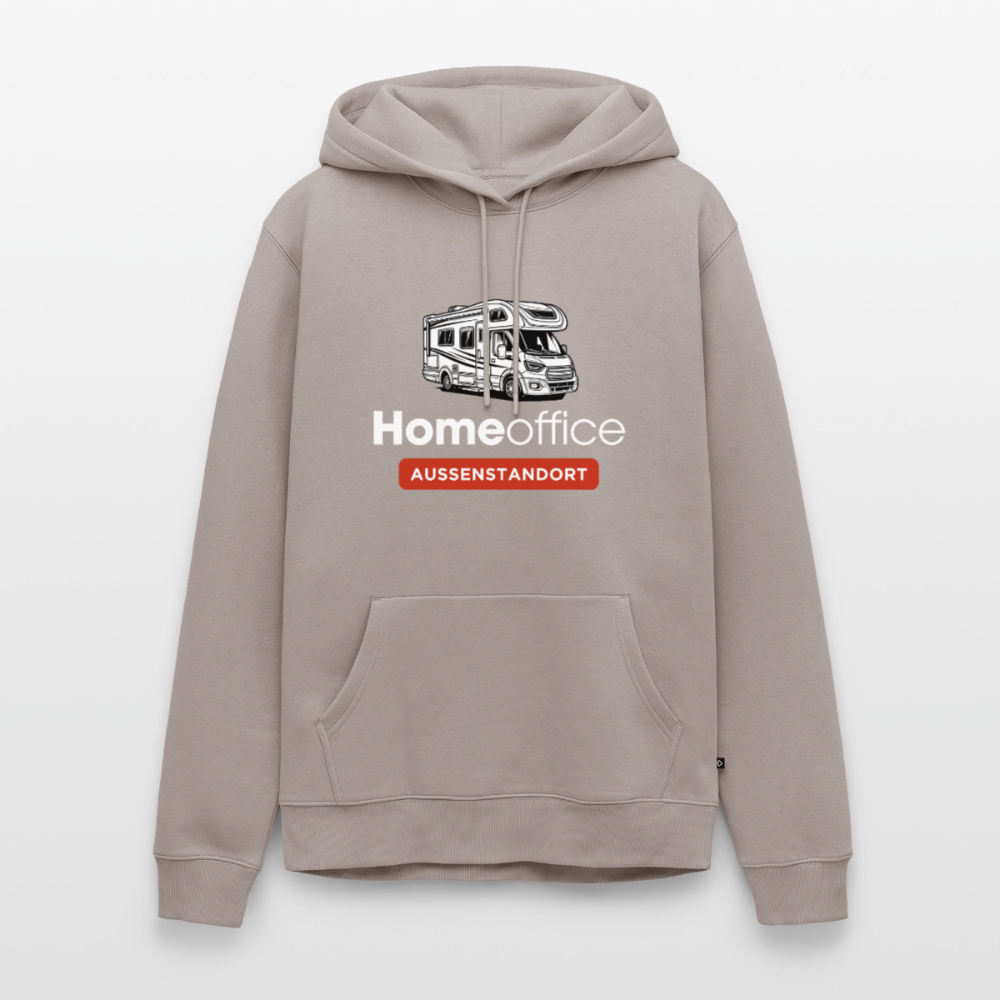 Wohnmobil Homeoffice - Herren Camping Hoodie - Taupe