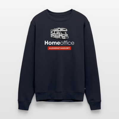 Wohnmobil Homeoffice - Herren Camping Sweatshirt - Navy