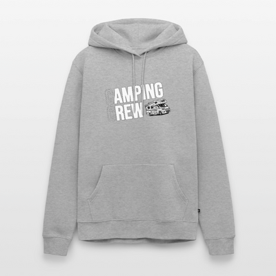 Wohnmobil Camping Crew - Herren Camping Hoodie - Grau meliert