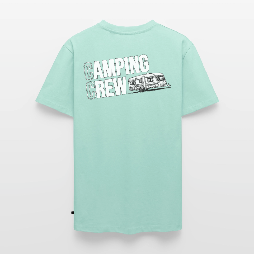 Wohnwagen Camping Crew - Herren Camping T-Shirt - Mint 
