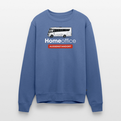 Vollintegriert Homeoffice - Herren Camping Sweatshirt - Taubenblau