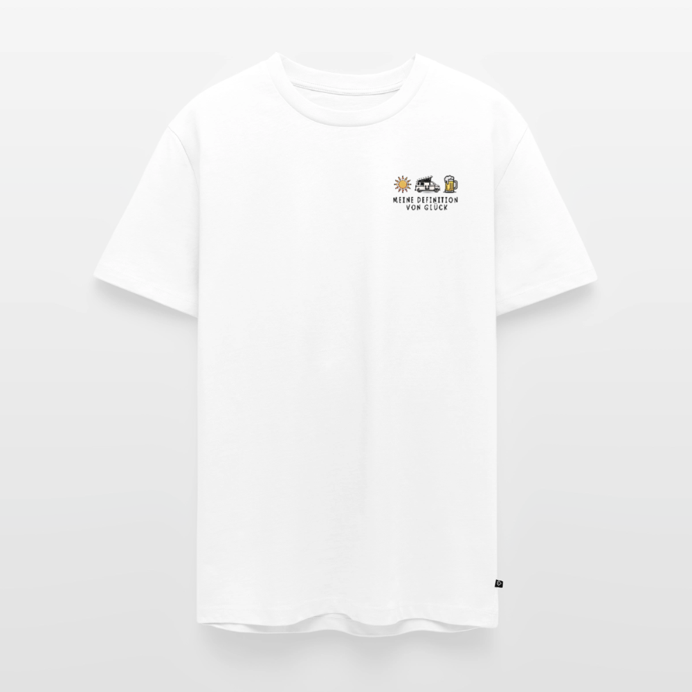 Definition von Glück - Herren Camping T-Shirt - Bulli