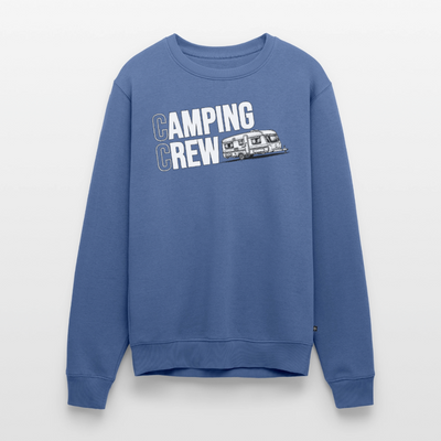 Wohnwagen Camping Crew - Herren Camping Sweatshirt - Taubenblau