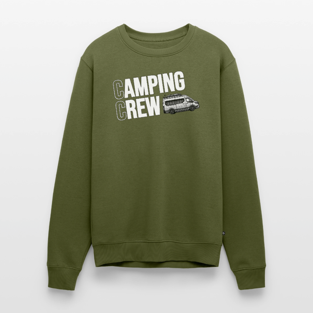Vanlife Camping Crew - Herren Camping Sweatshirt - Khaki