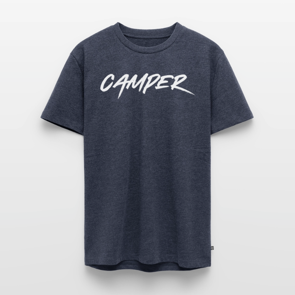 Camper - Herren Camping T-Shirt - Jeansblau 