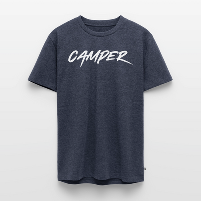 Camper - Herren Camping T-Shirt - Jeansblau 