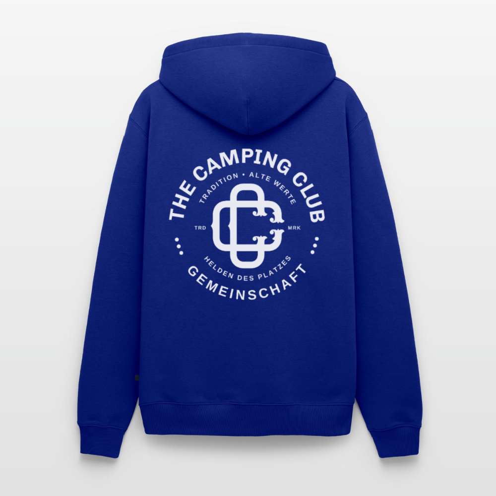 Camping Club - Herren Camping Hoodie - Royalblau
