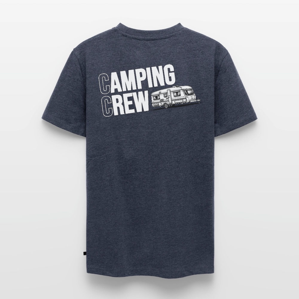 Wohnwagen Camping Crew - Herren Camping T-Shirt - Jeansblau 