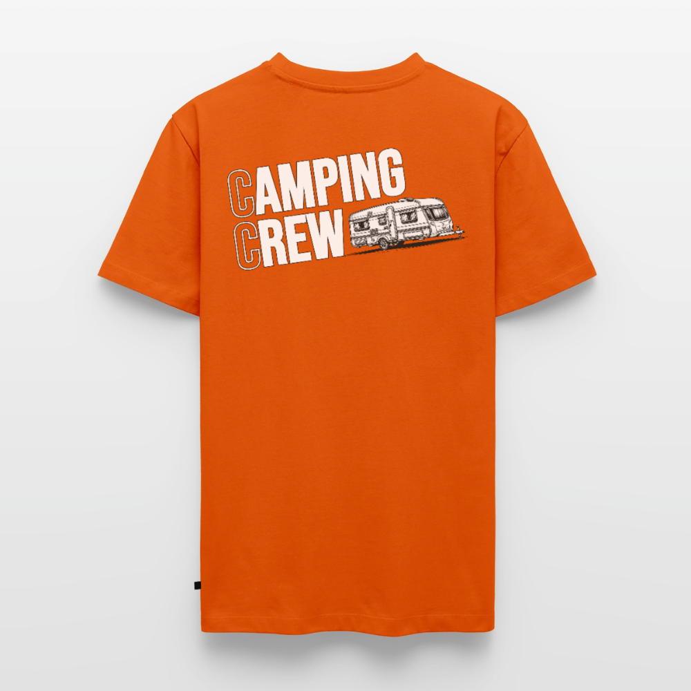 Wohnwagen Camping Crew - Herren Camping T-Shirt - Orange 