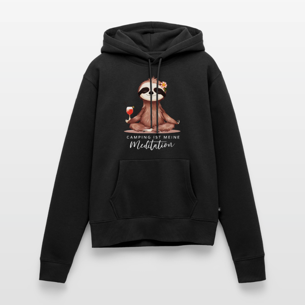 SPOD - Meditation - Damen Camping Hoodie - Schwarz