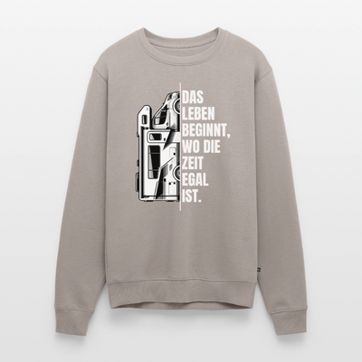 Camping ist Zeitlos - Herren Camping Sweatshirt - Vanlife - Taupe