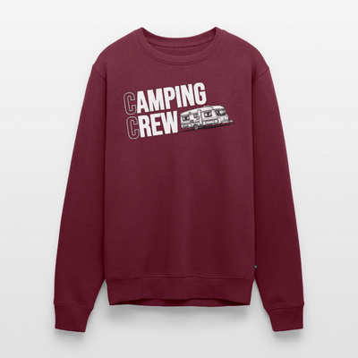 Wohnwagen Camping Crew - Herren Camping Sweatshirt - Burgunderrot