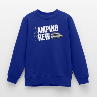Vanlife Camping Crew - Kinder Camping Sweatshirt - Royalblau