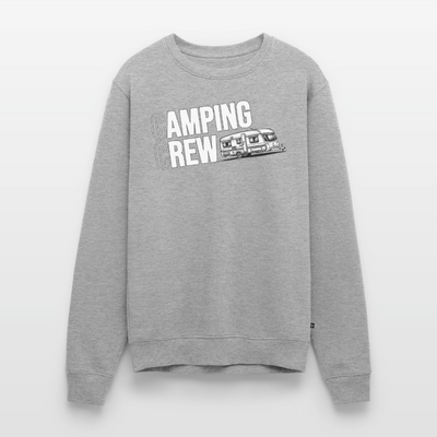 Wohnwagen Camping Crew - Herren Camping Sweatshirt - Grau meliert