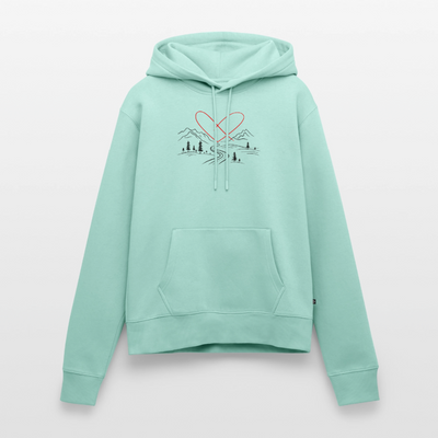 SPOD - Naturliebe - Damen Camping Hoodie - Mint 