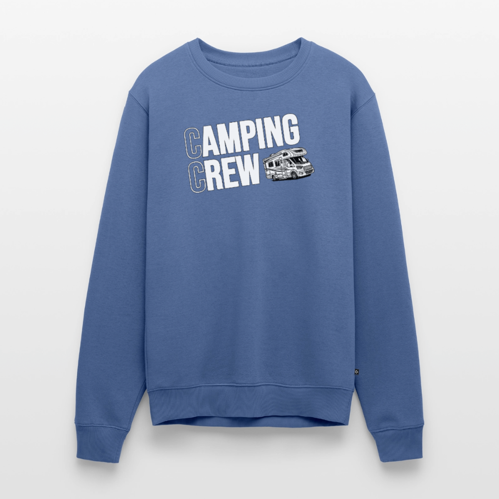 Wohnmobil Camping Crew - Herren Camping Sweatshirt - Taubenblau