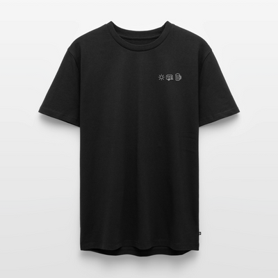 Sonne Wohnwagen Bier - Herren Camping T-Shirt - Schwarz