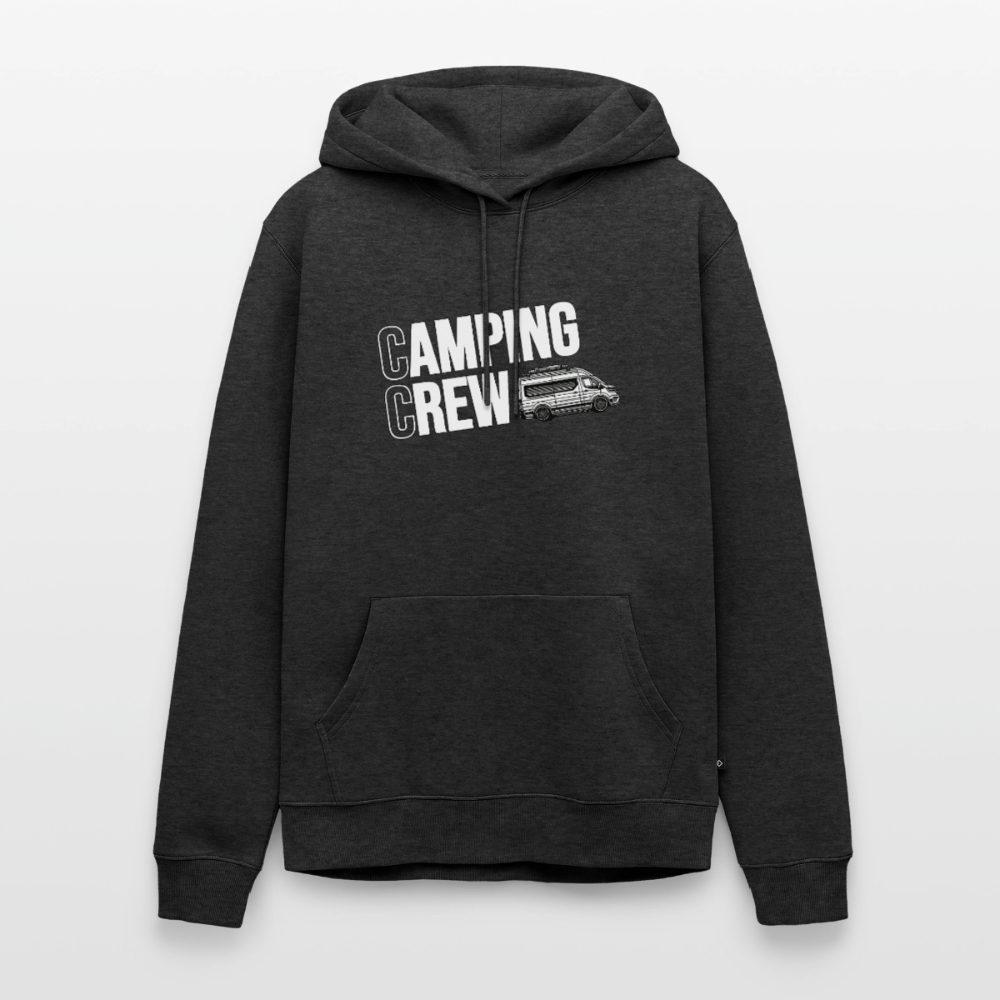 Vanlife Camping Crew - Herren Camping Hoodie - Anthrazit meliert