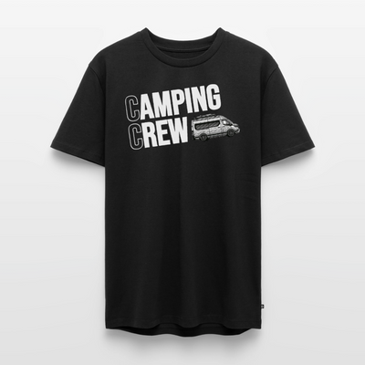 Vanlife Camping Crew - Herren Camping T-Shirt - Schwarz