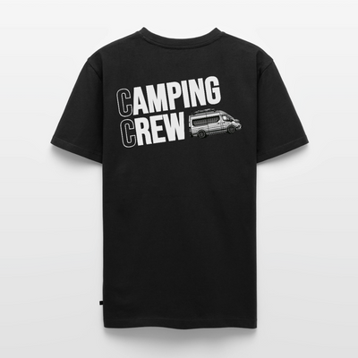 Vanlife Camping Crew - Herren Camping T-Shirt - Rückendruck - Schwarz