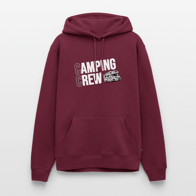 Wohnmobil Camping Crew - Herren Camping Hoodie - Burgunderrot