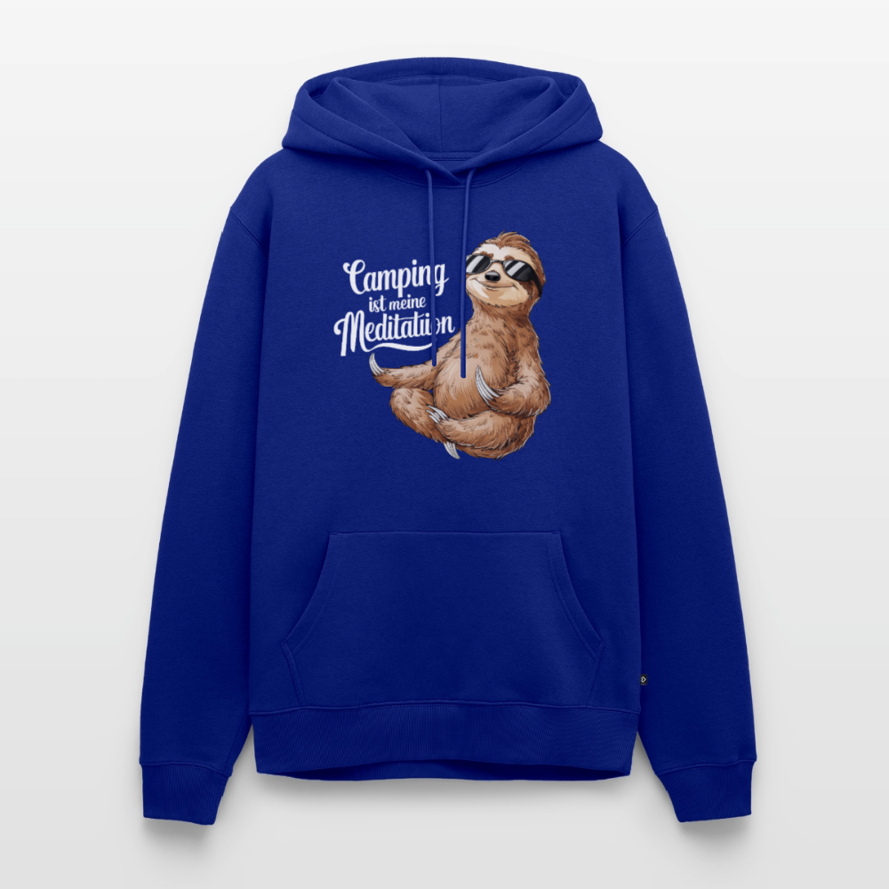 Camping ist Meditation - Herren Camping Hoodie - Royalblau
