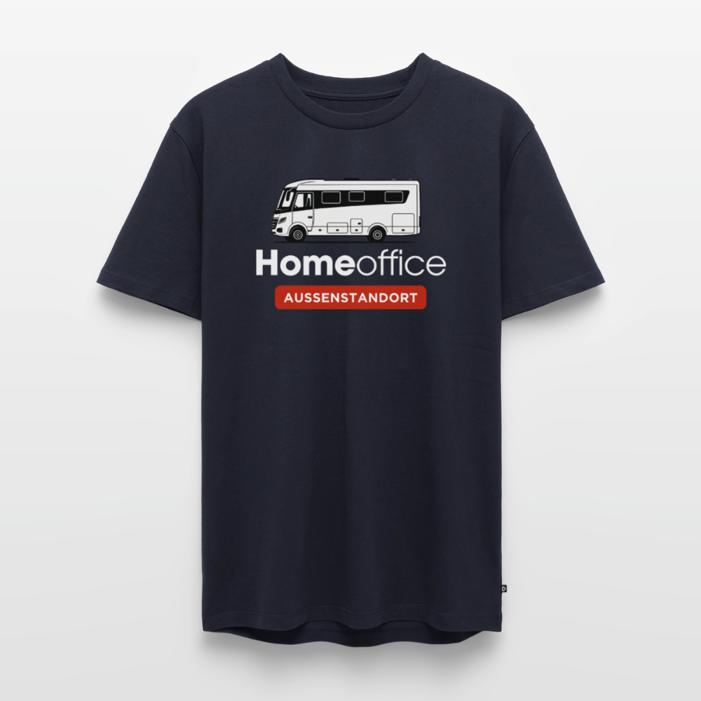 Vollintegriert Homeoffice - Herren Camping T-Shirt - Navy