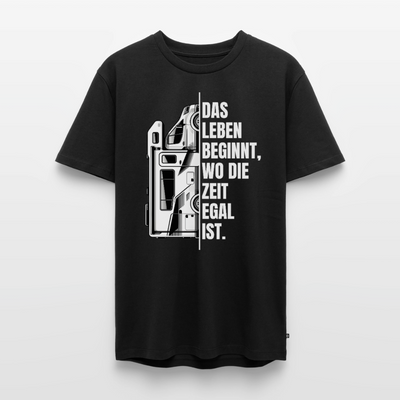 Camping ist Zeitlos - Herren Camping T-Shirt - Wohnmobil - Schwarz