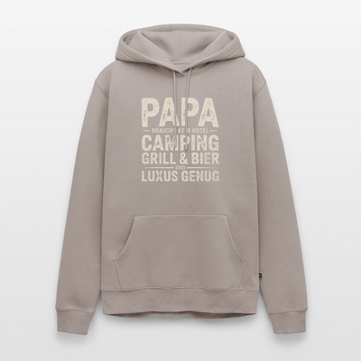 Väter sind Helden - Herren Camping Hoodie - Taupe
